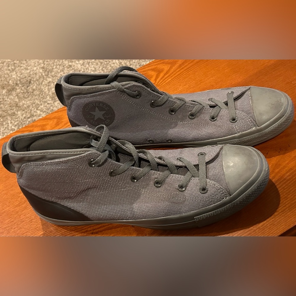 Men's Grey Converse Size 13